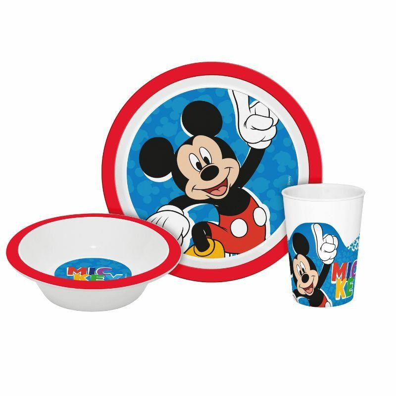 Dečiji set za užinu Mickey Mouse, 3 komada
