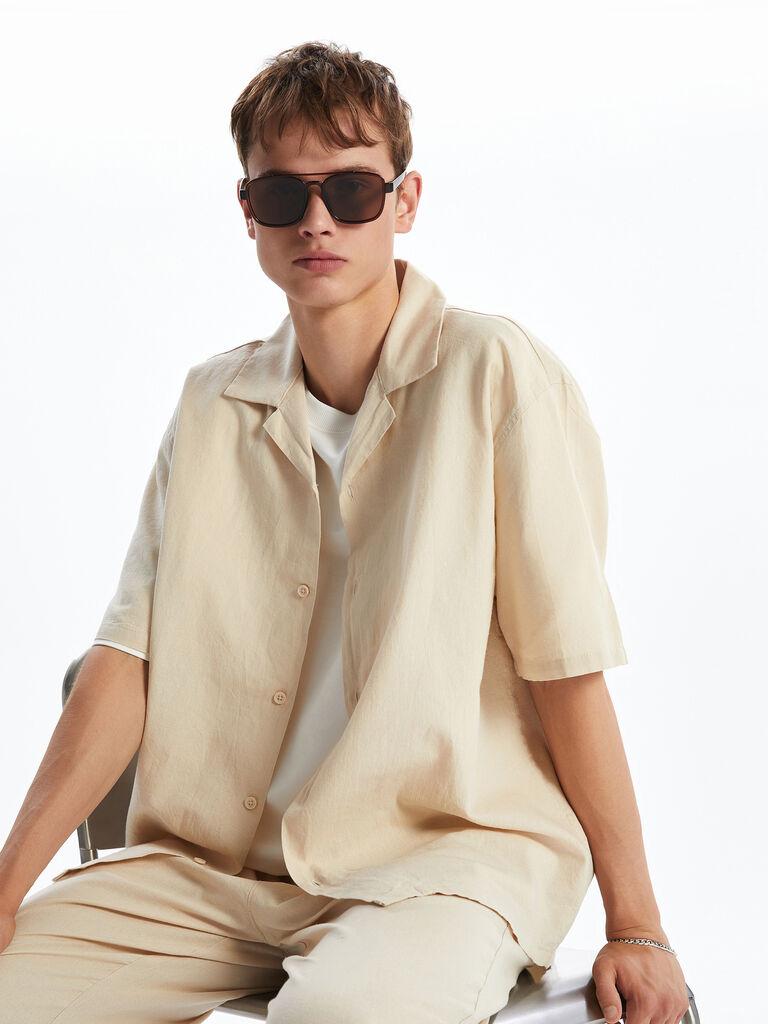 LC Waikiki Muška košulja S5I598Z8-VZH, Bež