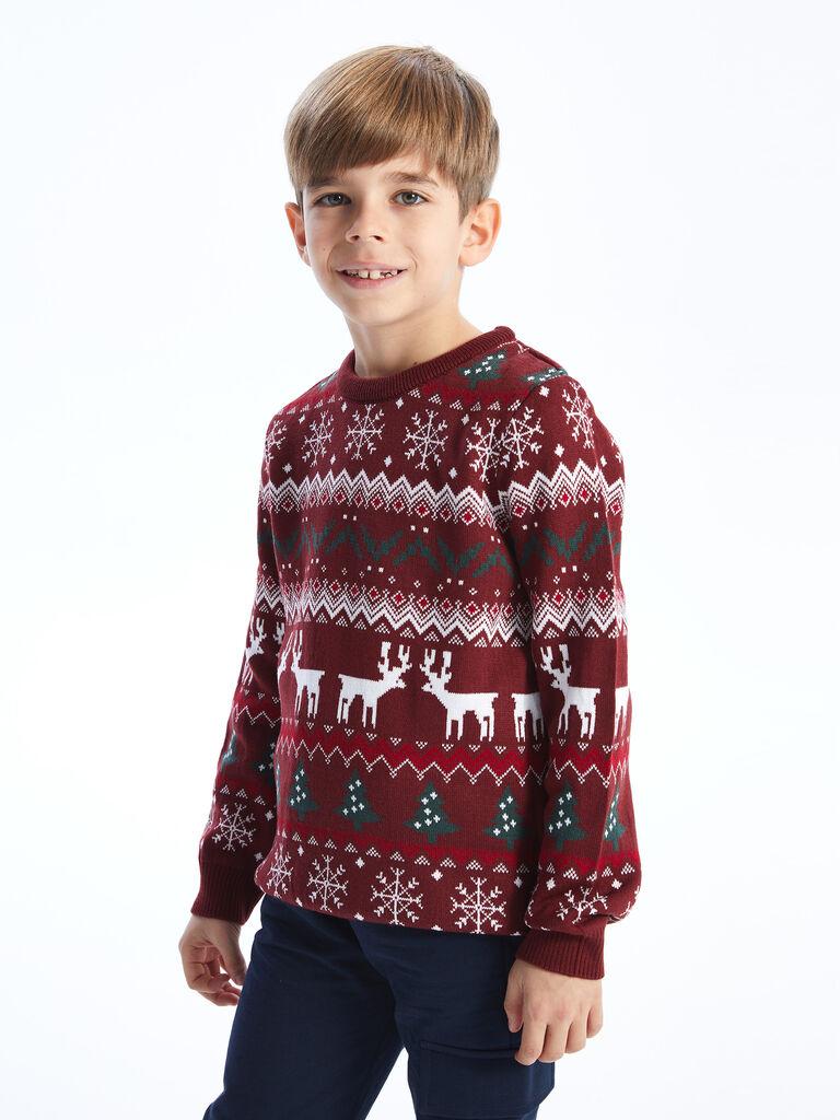 LC Waikiki Džemper za dečake W3HE79Z4-HKP, Crveni