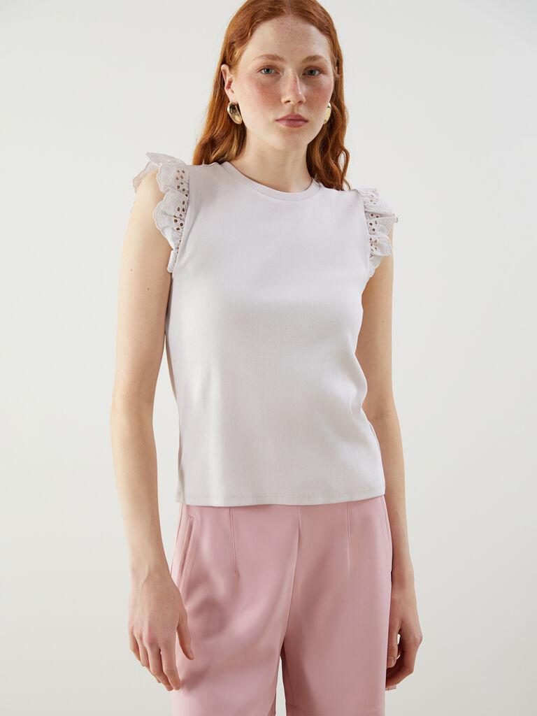 LC Waikiki Ženska Majica bez rukava S5EG30Z8-FZQ, Lila