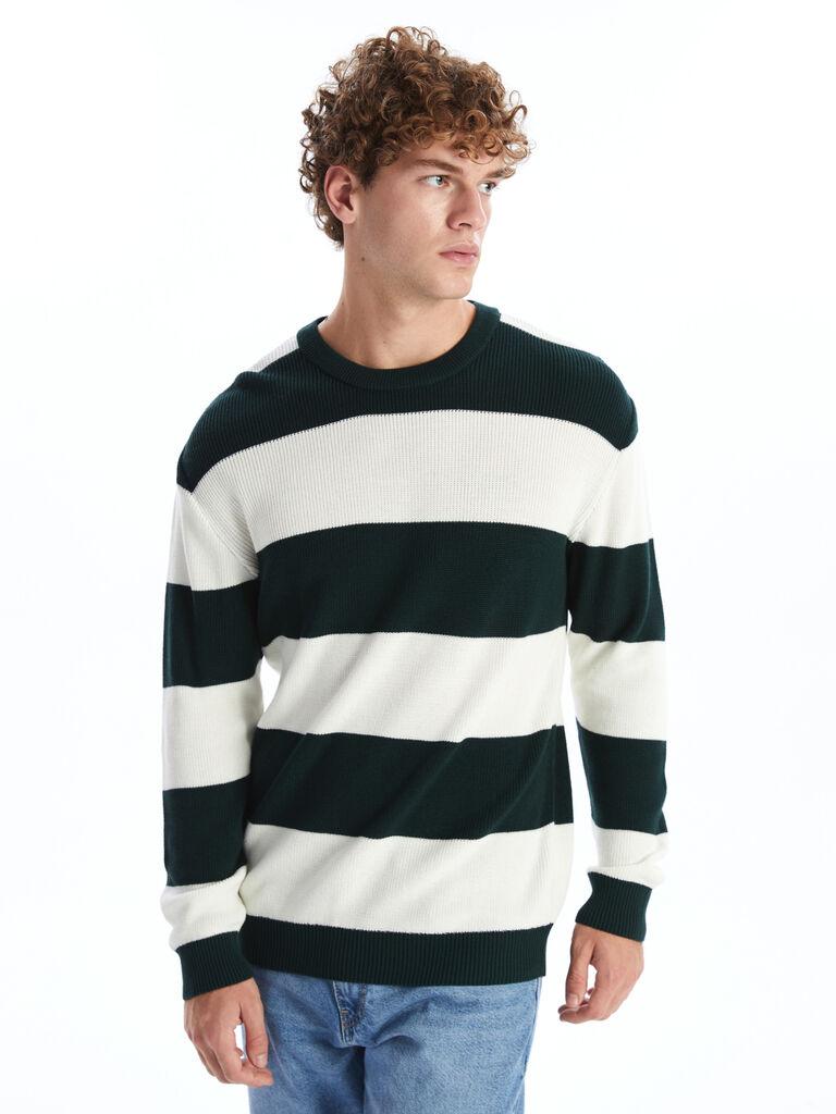 LC Waikiki Muški džemper W43392Z8-PX2, Zeleni