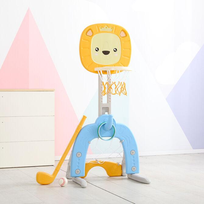 Feelkids Višefunkcionalni podesivi koš za decu 4 u1 Lavić, Šareni