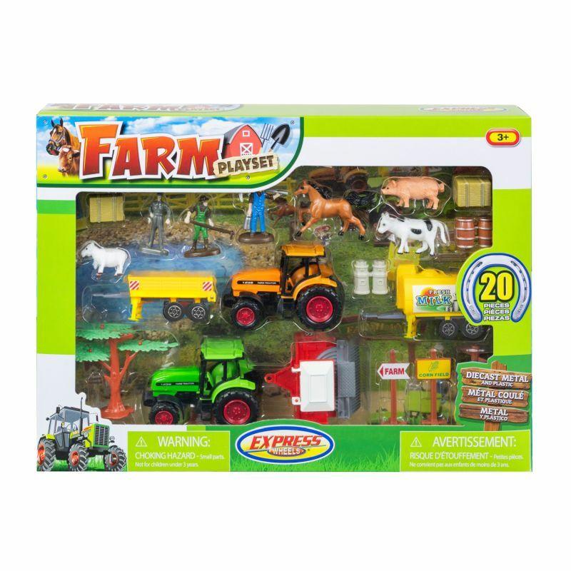 Set igračaka Farma Express Wheels 32019, 20 komada
