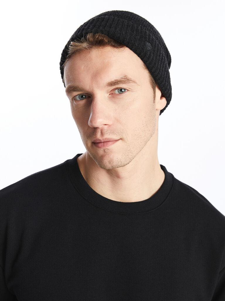 LC Waikiki Muška kapa W4CR81Z8-VKR, Antracit