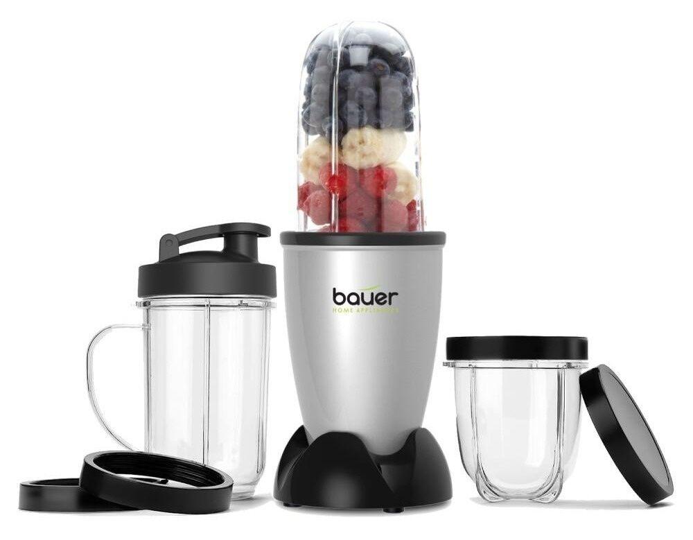 Bauer Blender PB-100 MIXXY, 300W, 2 + puls, Srebrna