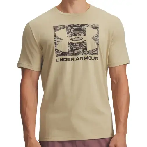Under Armour Muška majica ABC Camo Boxed Logo, Bež