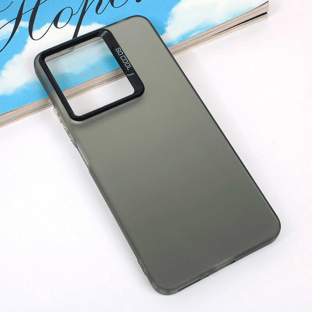 Maska za mobilni telefon Xiaomi Redmi Note 13 4G CLEAR, Crna