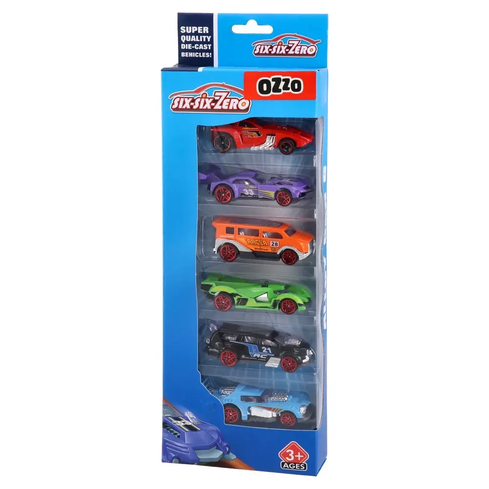 OZZO Trkački autići Six six zero, igračka, 280, set od  6 delova