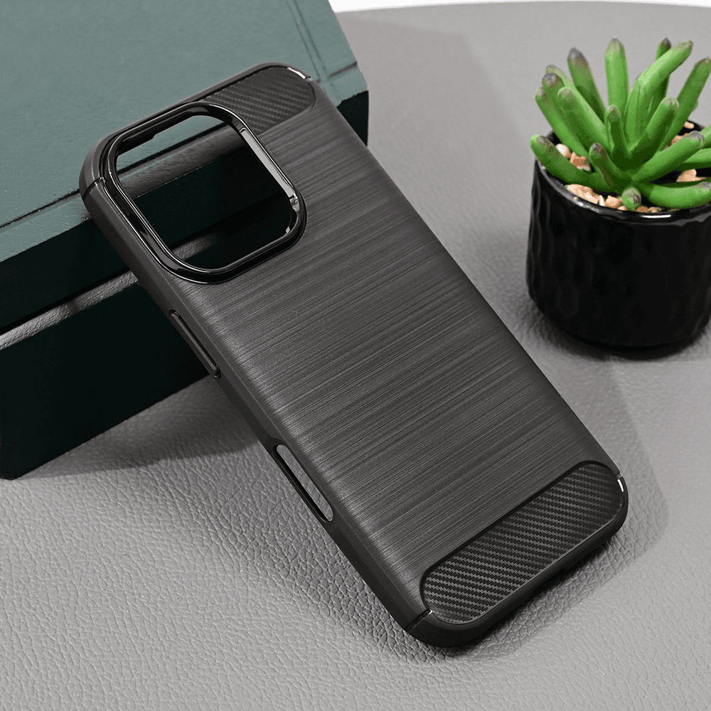 Maska za mobilni telefon iPhone 16 Pro DEFENDER SAFEGUARD, Crna