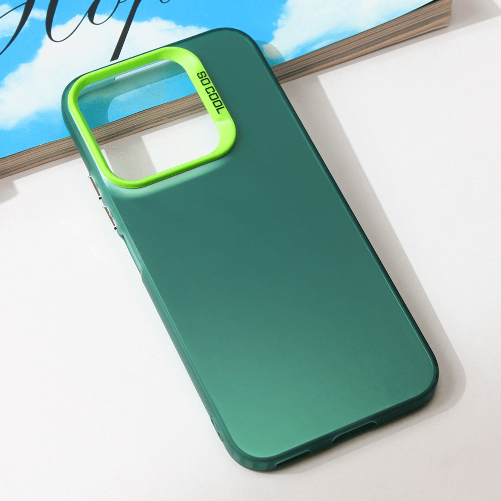 Maska za mobilni telefon Honor X8b CLEAR, Zelena