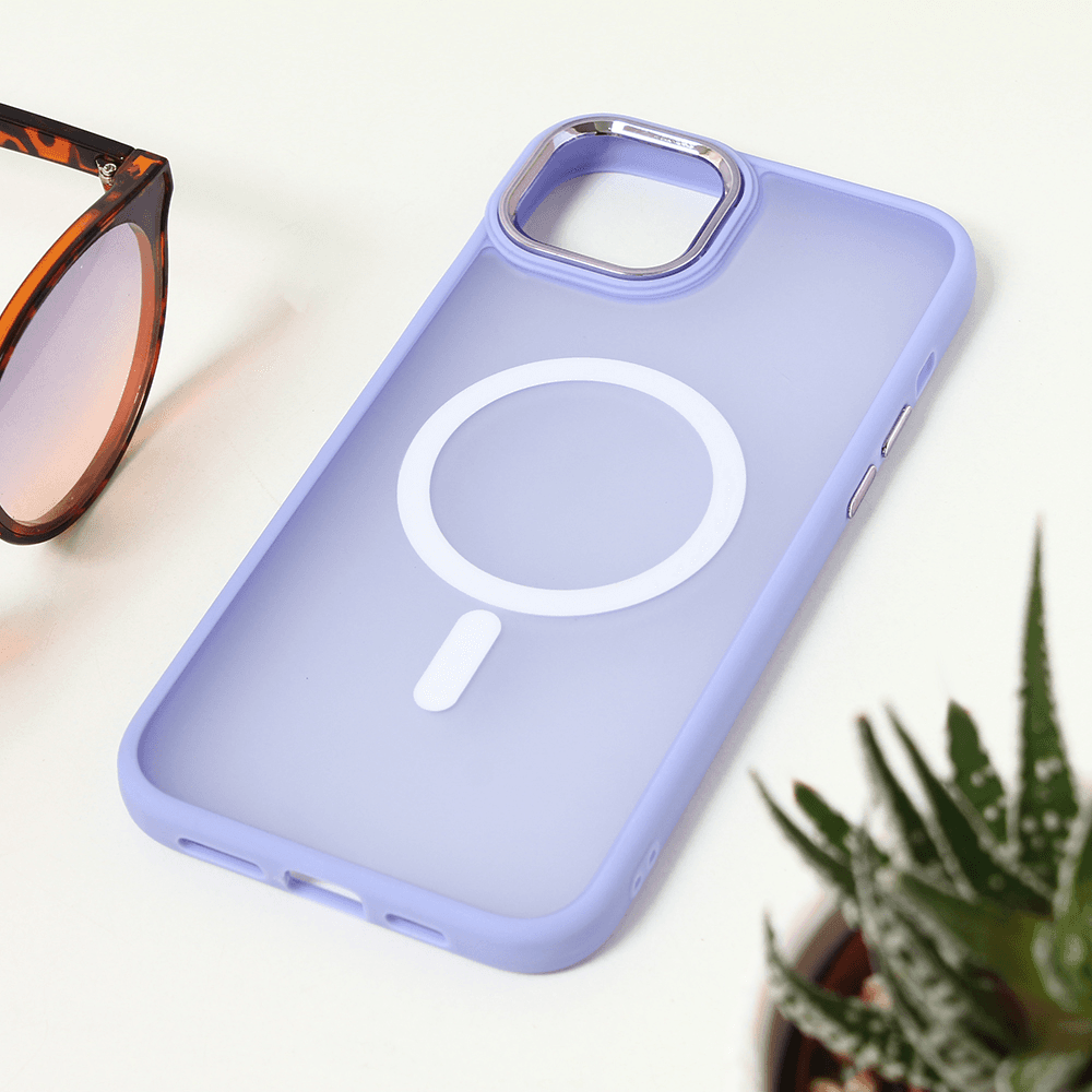 Maska za mobilni telefon iPhone 15 Plus COLORFUL, Magsafe, Lavanda