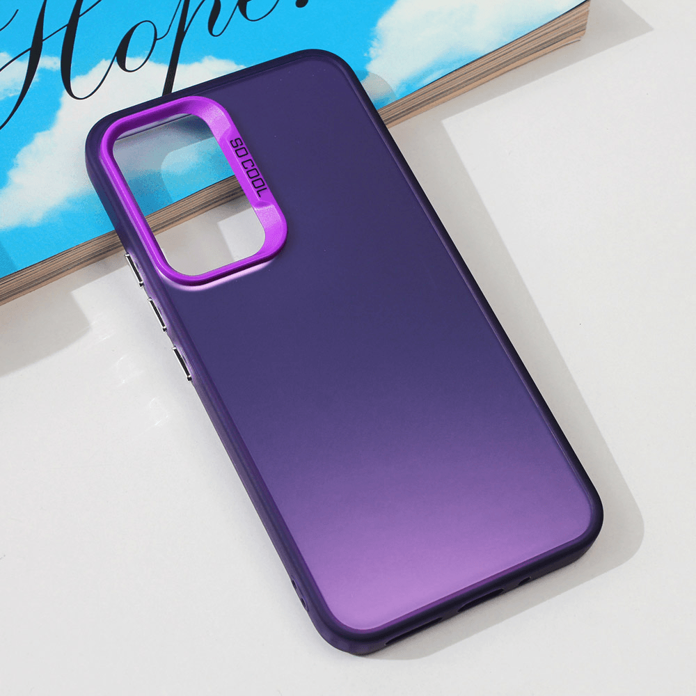 Maska za mobilni telefon Samsung Galaxy A54 5G CLEAR, Ljubičasta