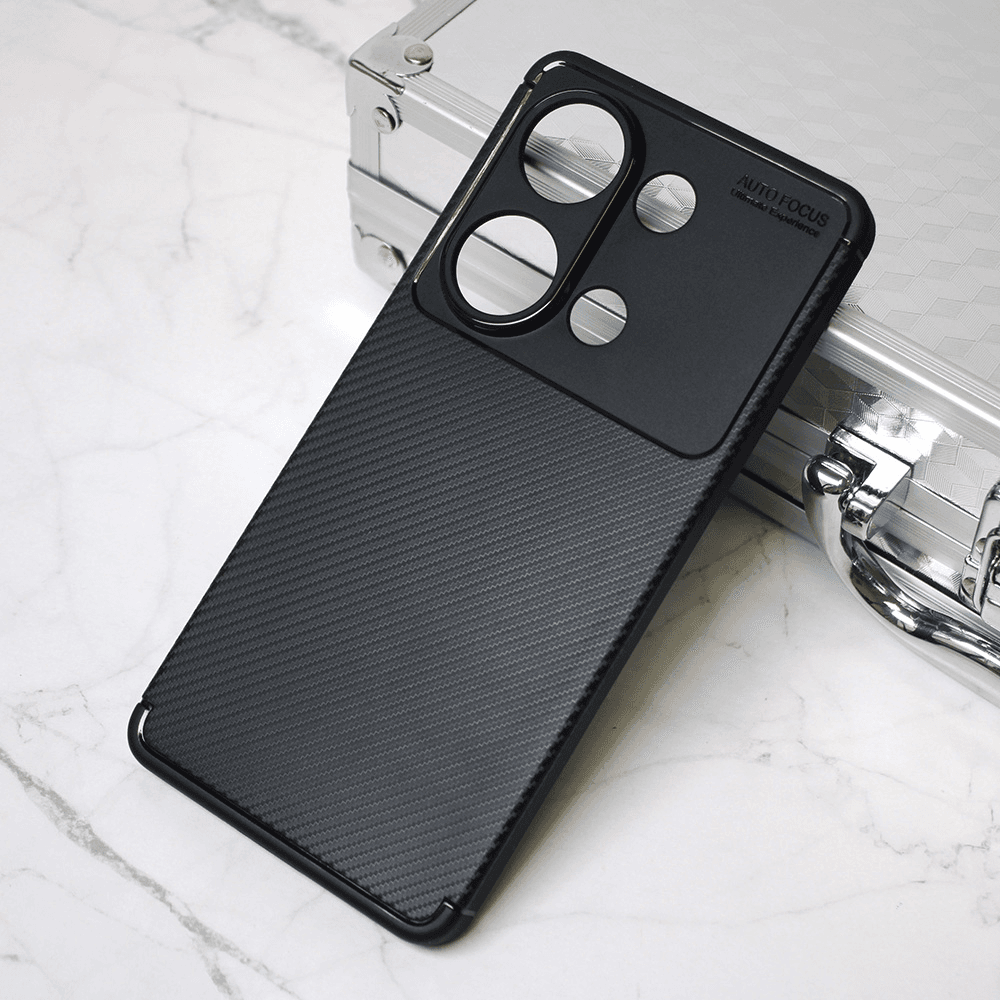 Maska za mobilni telefon Xiaomi Redmi Note 13 Pro 4G DEFENDER CARBON, Crna