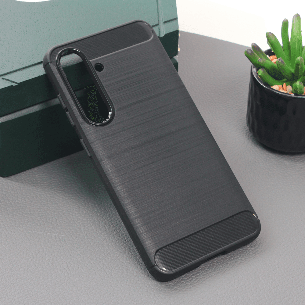 Maska za mobilni telefon Samsung Galaxy S24 DEFENDER SAFEGUARD, Crna