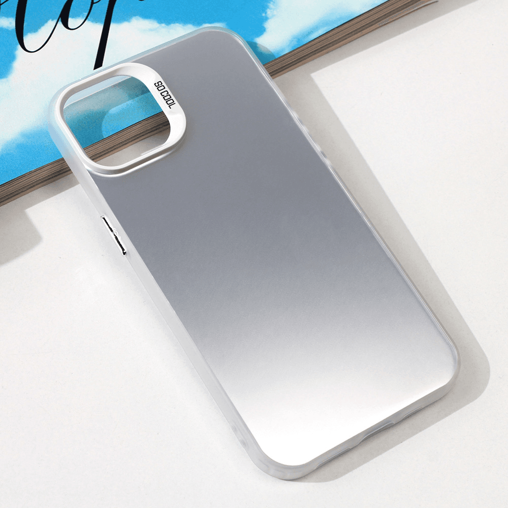 Maska za mobilni telefon iPhone 14 /13 CLEAR, Srebrne boje