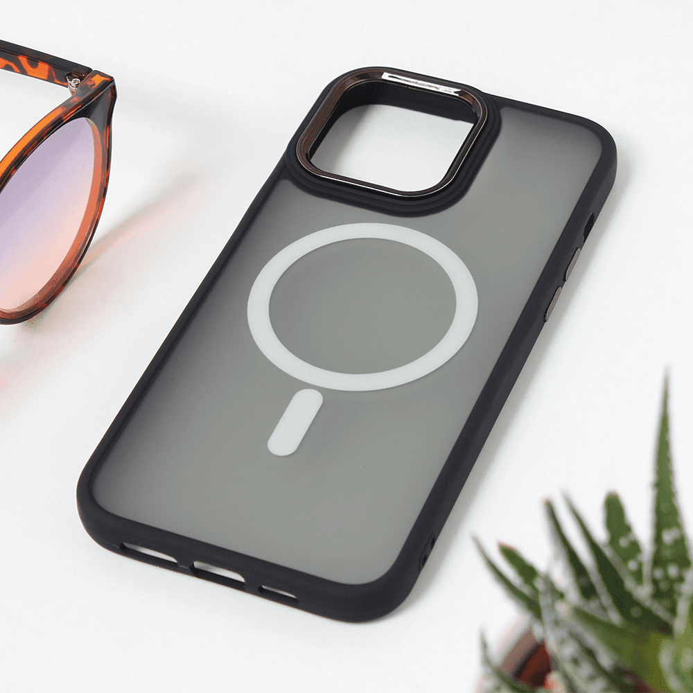 Maska za mobilni telefon iPhone 15 Pro Max COLORFUL, Magsafe, Crna