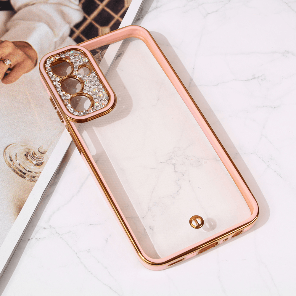 Maska za mobilni telefon Samsung Galaxy A15 5G CIRKON CAMERA, Roze
