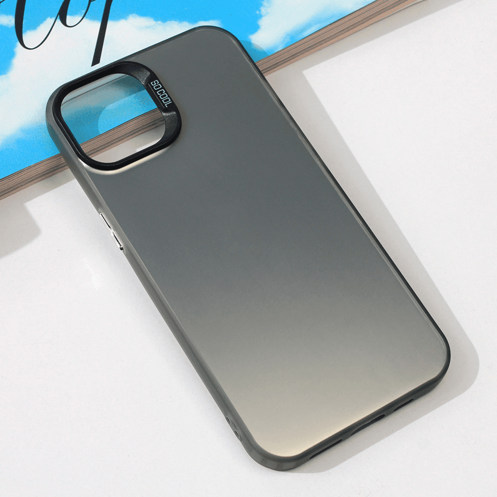 Maska za mobilni telefon iPhone 15 CLEAR, Crna