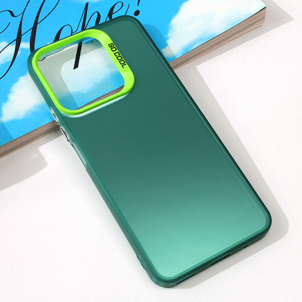 Maska za mobilni telefon Honor X8a CLEAR, Zelena