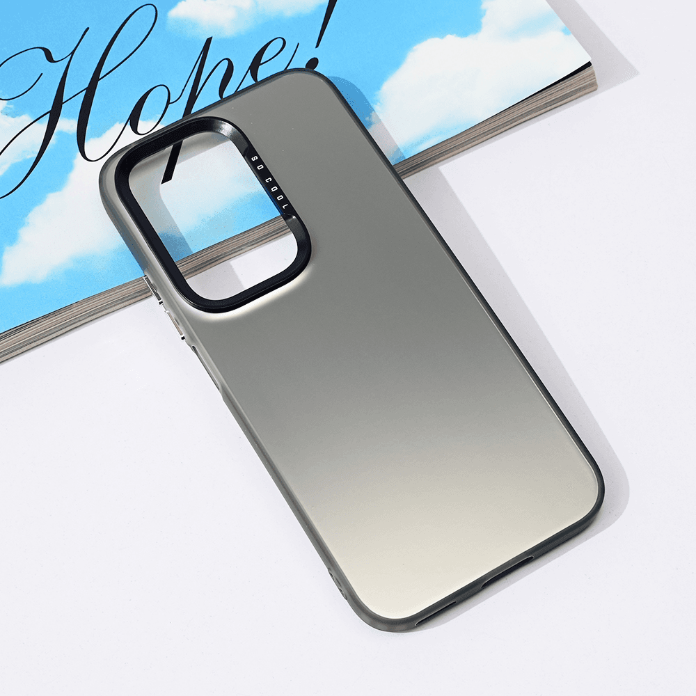 Maska za mobilni telefon Honor 200 Lite CLEAR, Crna