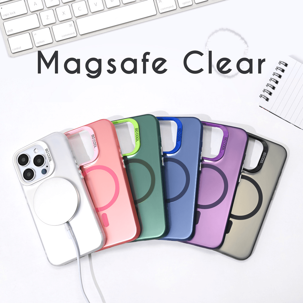 Maska za mobilni telefon iPhone 14 Pro CLEAR, Magsafe, Plava