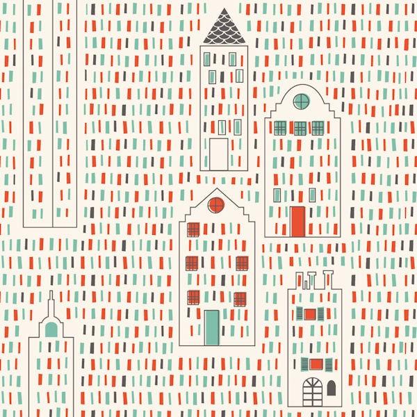 DJECO Tapet za dečiju sobu City