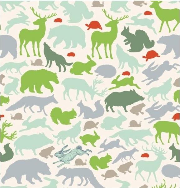 DJECO Tapet za dečiju sobu Mali prijatelji