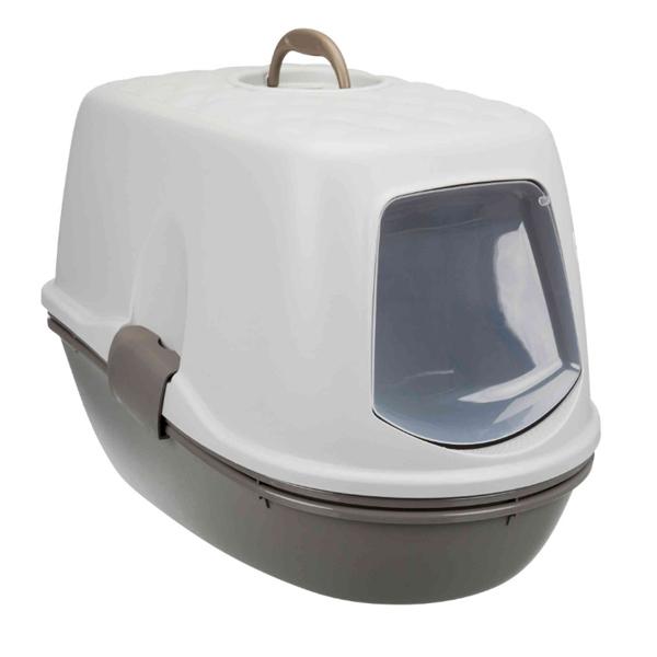 TRIXIE Toalet sa filterom za neutralisanje mirisa Cat Berto, Bež-sivi