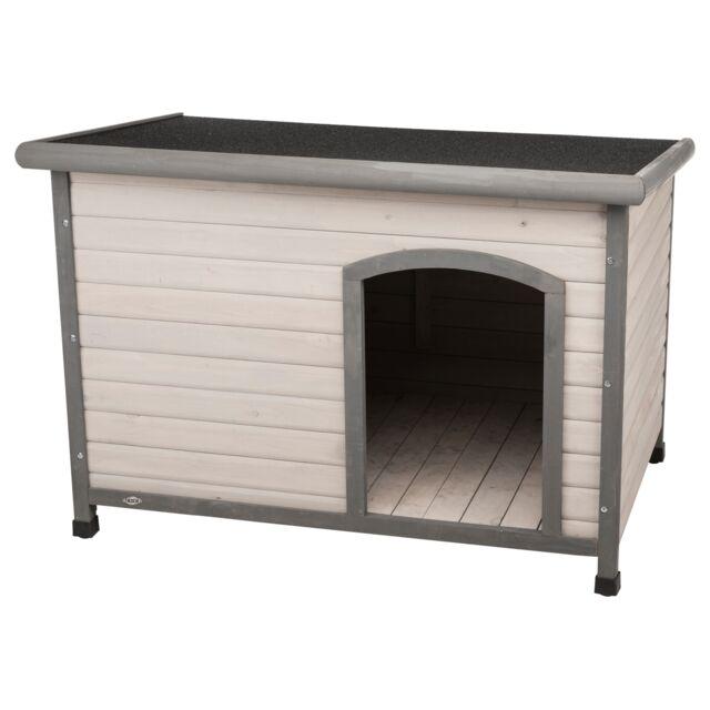 TRIXIE Kućica za pse Classic Dog Kennel, 116x82x79 cm, Drvena, Siva