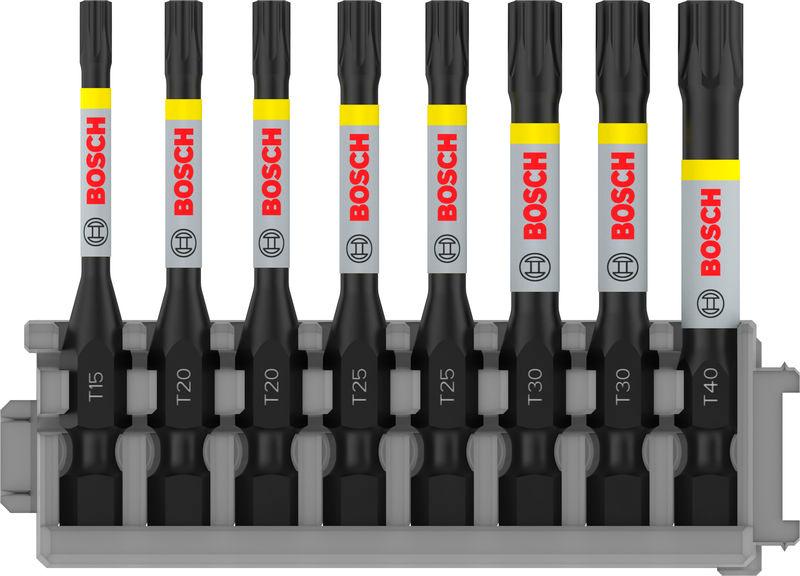 Bosch Nastavci za odvijače Torx T15-T40 50 mm 2608522329, 8 komada