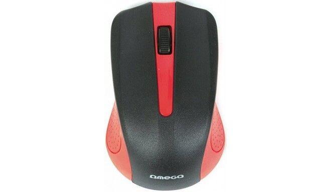 Omega Miš OM05R, 1000DPI, USB, Crveni