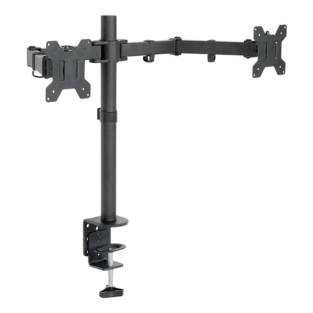 Fantech Nosač za dva monitora DS3002C-B1, Zglobni, Crni