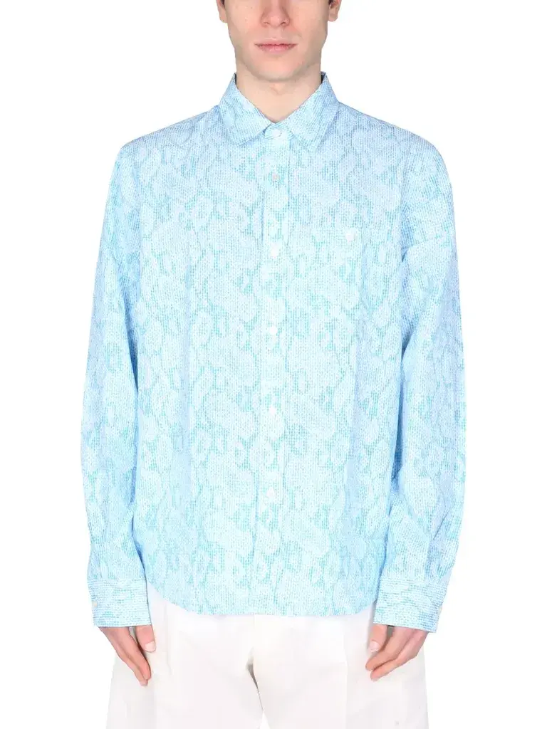 Kenzo Muška košulja FC55CH4019S8-69, Plava