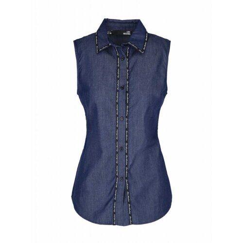 Love Moschino Ženska majica bez rukava WCD2582T174A-005L, Teget