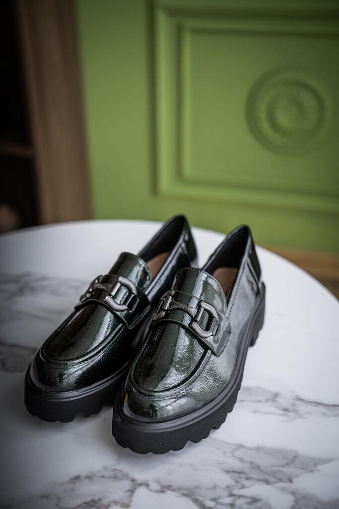 Obuća Trend Ženske mokasine Tema, Maslinaste