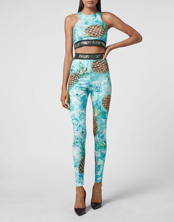 Philipp Plein Ženske helanke SABCWJT1518PJO002N-21, Plave
