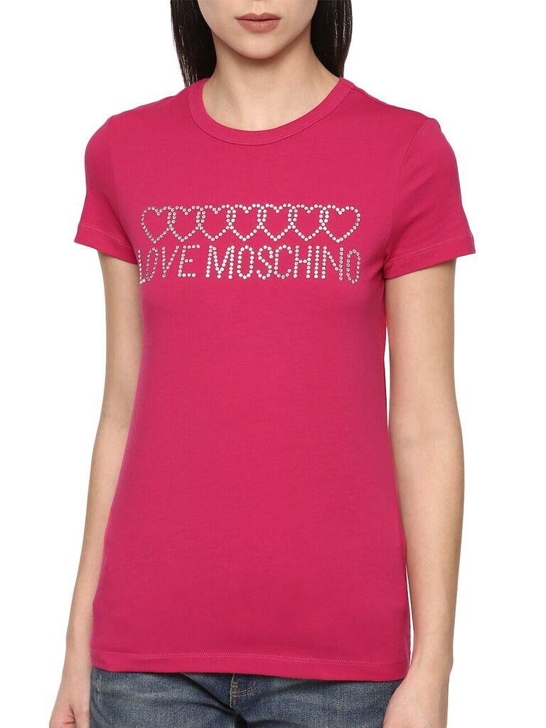 Love Moschino Ženska majica kratkih rukava W 4 F73 1Q E 1951-O49, Roze