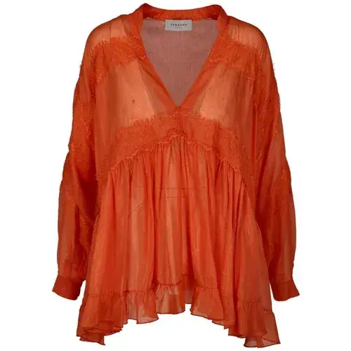 Ermanno Firenze Ženska bluza D38ET21VSC-MF099, Narandžasta