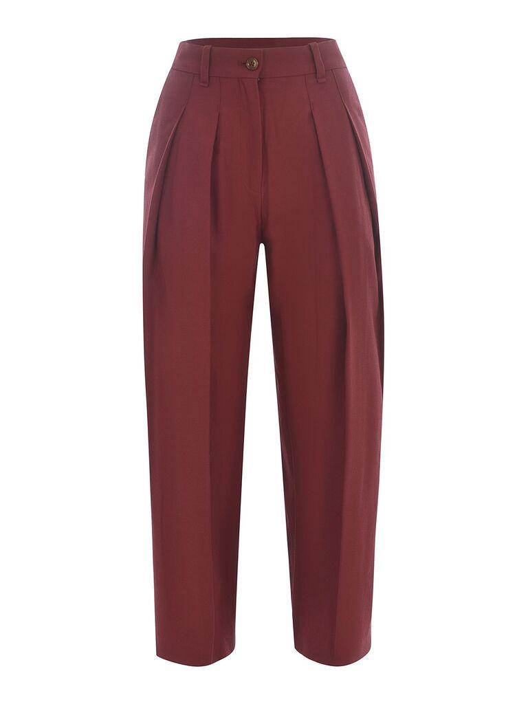 Kenzo Ženske pantalone FC62PA0565AI-23, Bordo