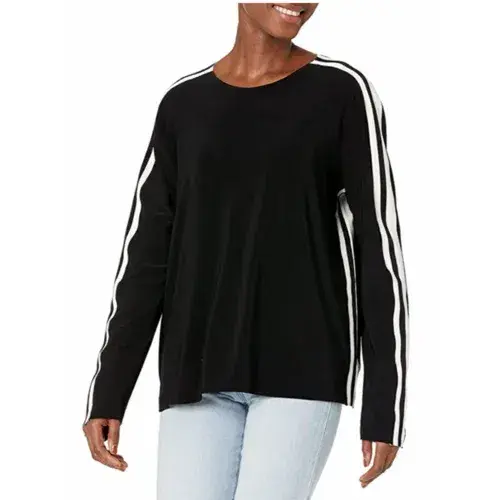 Norma Kamali Ženska majica dugih rukava KK4216PL484149-BLACK, Crna