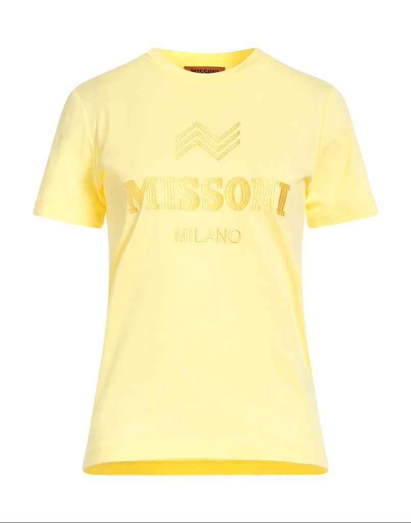 Missoni Ženska majica kratkih rukava DS22SL0BBJ00A3-10618, Žuta