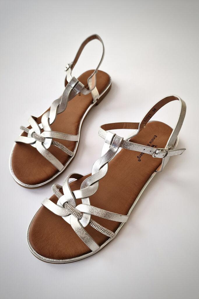 Obuća Trend Ženske sandale, Srebrne boje