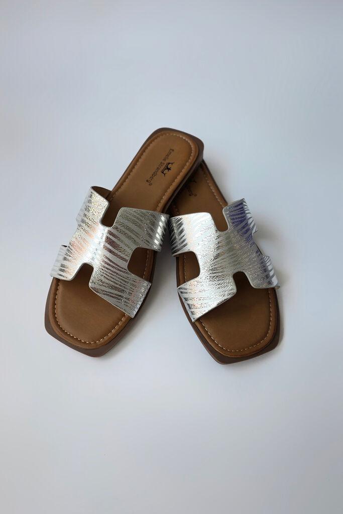 Obuća Trend Ženske papuče, Srebrne boje