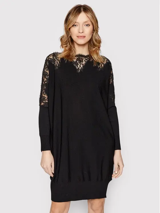 Ermanno Firenze Ženska haljina D40EQ012E51-99, Crna