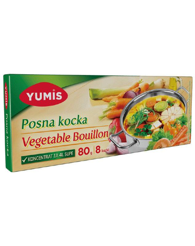 Yumis Kutijica Posna kocka, 80g