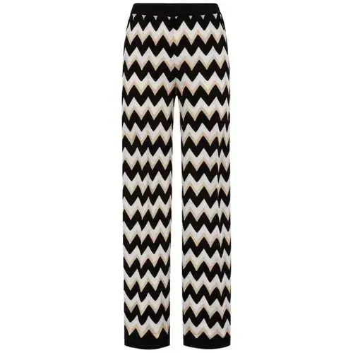 Missoni Ženske pantalone DS22WI27BK020W-S91D2, Crne