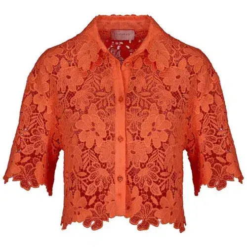 Ermanno Firenze Ženska košulja D38ET22MAC-MF816, Narandžasta