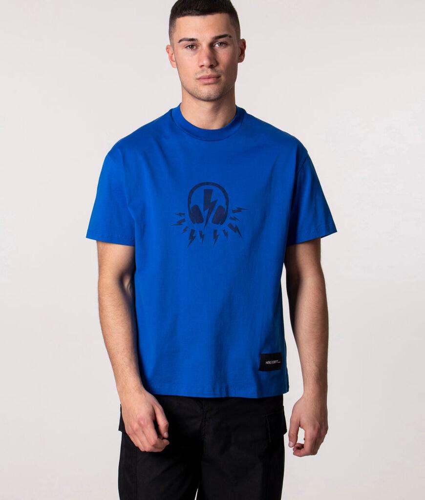 Neill Barret Muška majica BJT075SS562S-3388, Plava