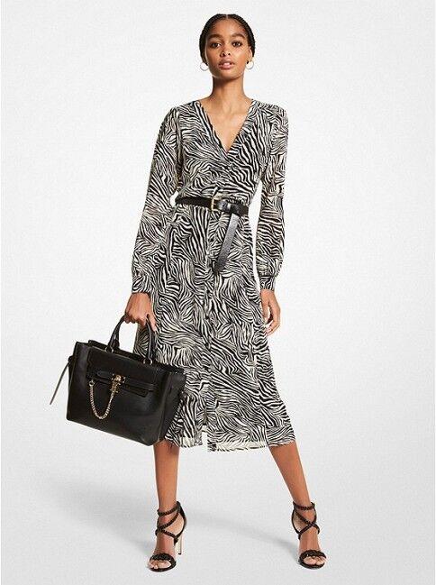 Michael Kors Ženska haljina MU28Y46636-110, Crno-Bela