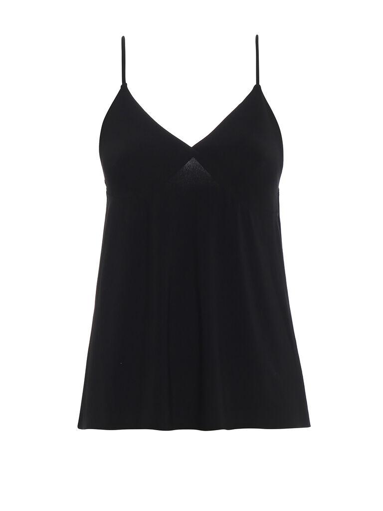 Norma Kamali Ženski top KK1276PL165001-BLACK, Crni
